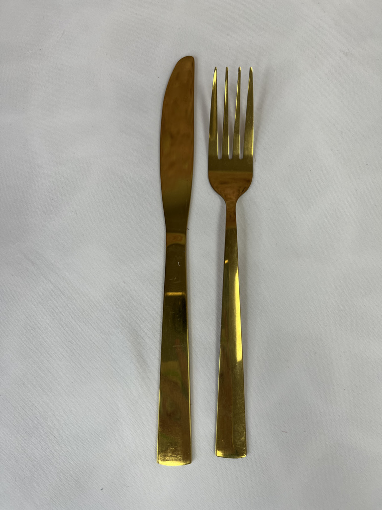 Fourchette doré
